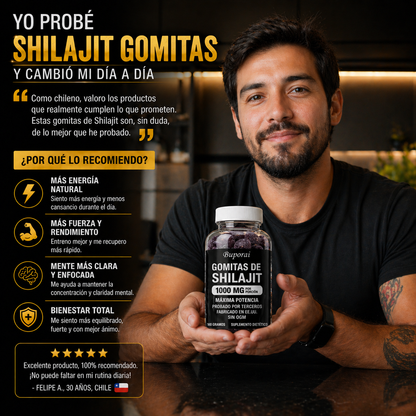 ShilaForce™ — Máxima energía · Claridad mental · Aumento de testosterona y resistencia